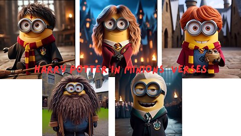 Harry Potter in Minions verses