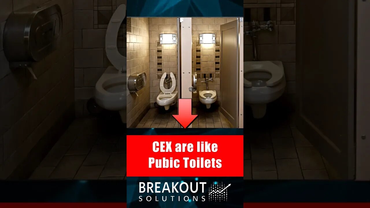 Centralize exchanges are like public toilets #centralize #exchanges #toilet #public #crypto #news