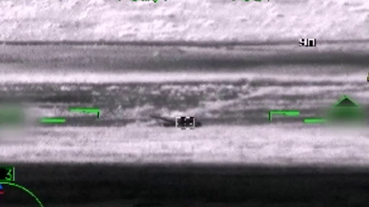 Ka-52 reconnaissance attack helicopters destroy AFU armoured vehicles in South Donetsk direction.