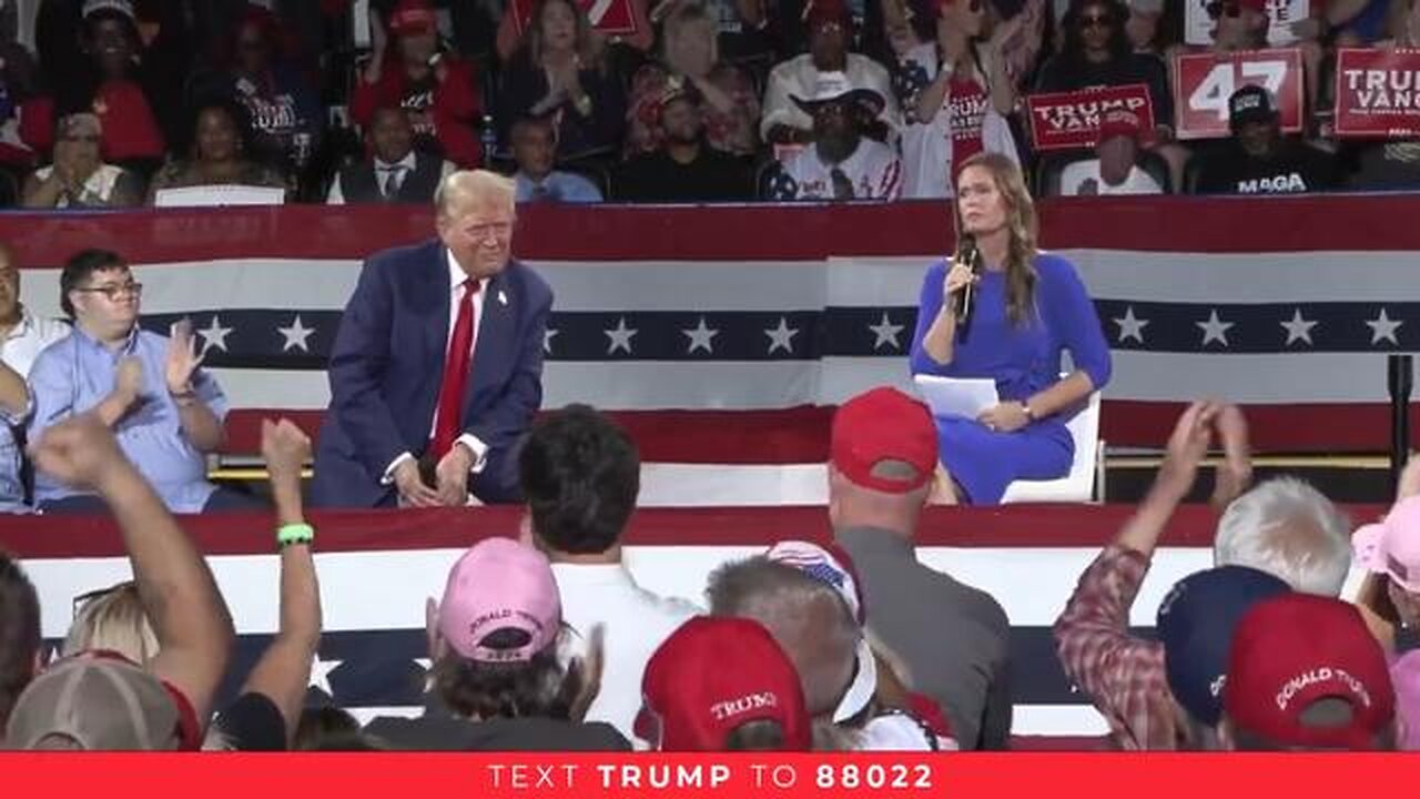 Sarah Huckabee Sanders : "God is not finished with you and he has big plans."