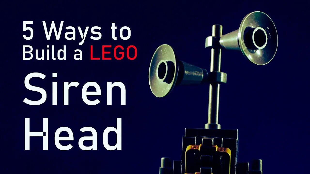 5 Ways to Build a Lego Siren Head