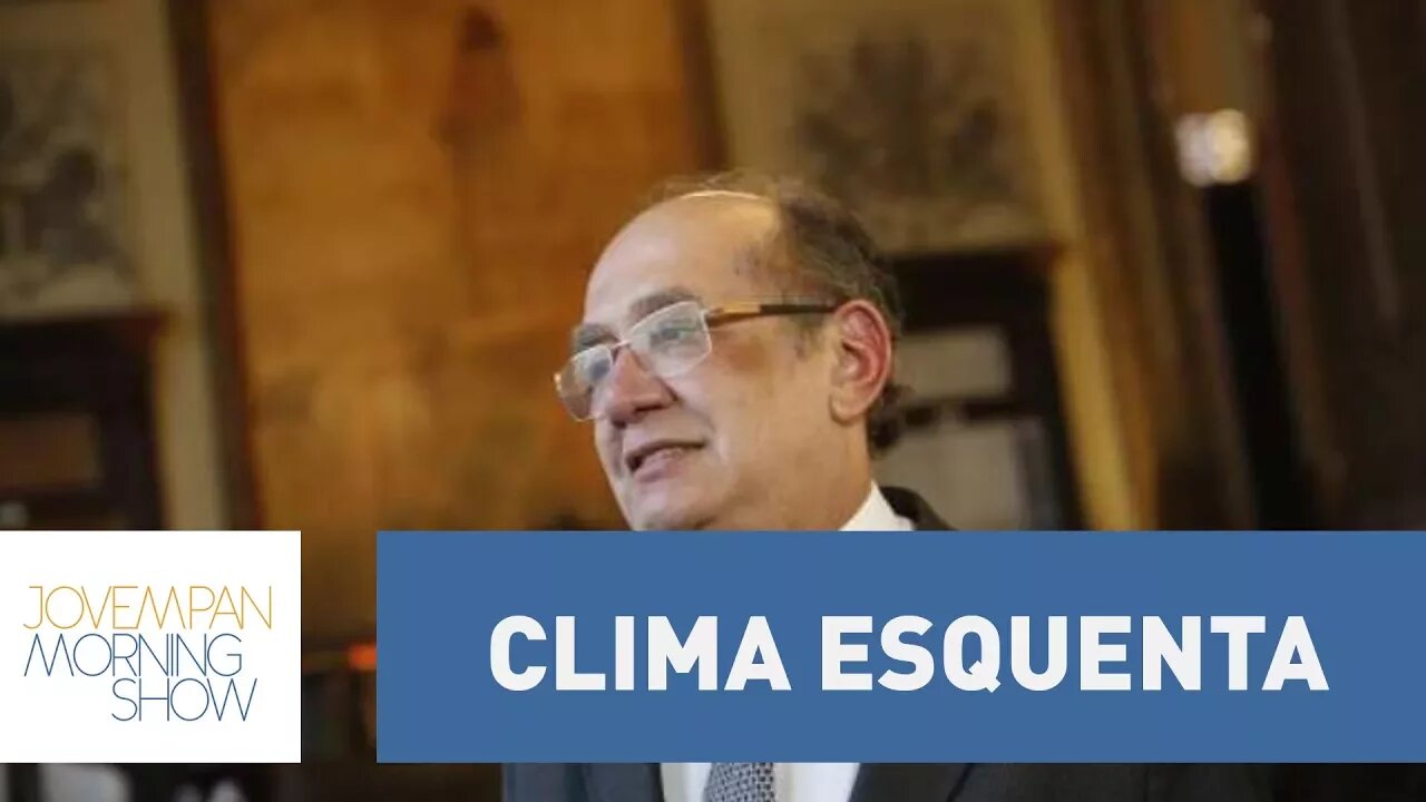 Clima esquenta em discussão sobre Gilmar Mendes no Morning Show