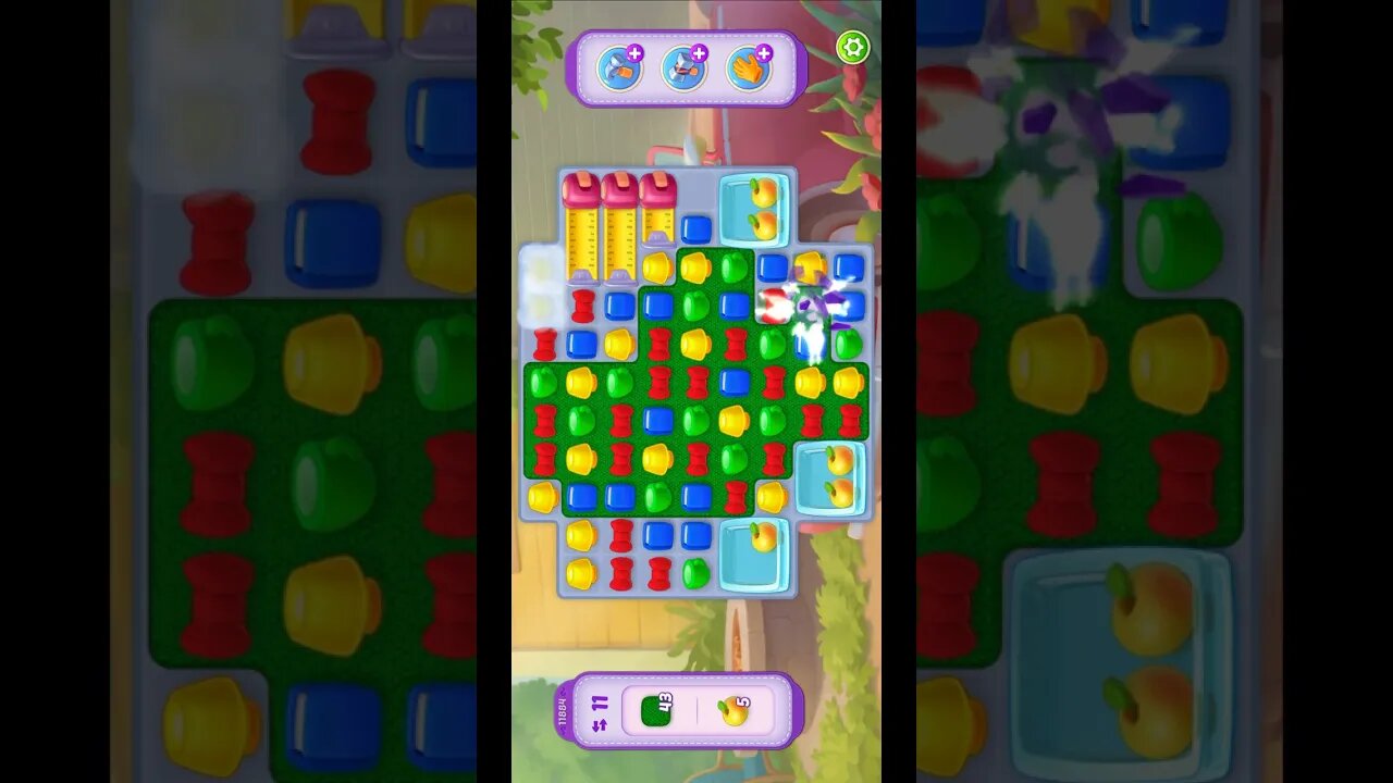 Shorts Playrix Homescapes Gameplay Walkthrough Level 11884