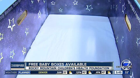 Rocky Mountain Children's Health Foundation offering baby boxes