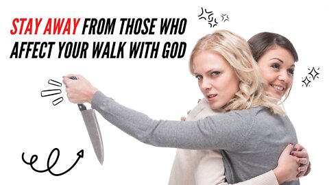 He is God - Holy Spirit Power | Stay away from those who affect your walk with God.