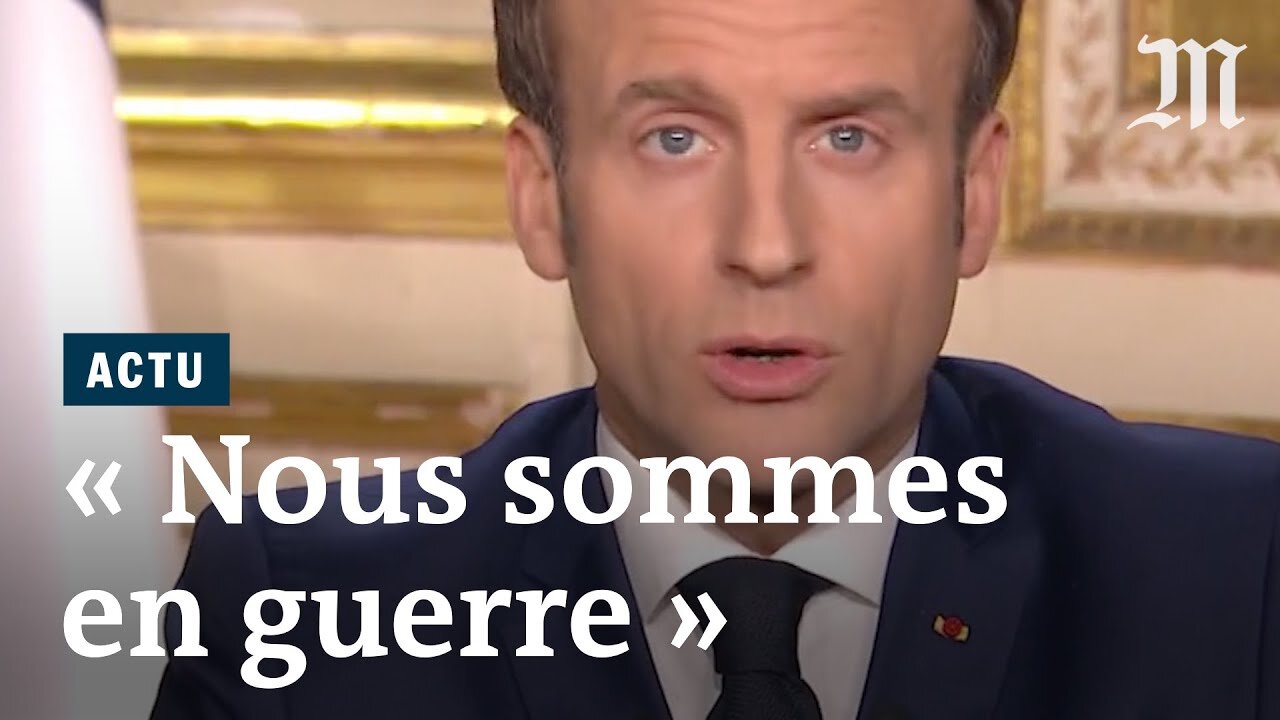 Oui nous sommes en GUERRE