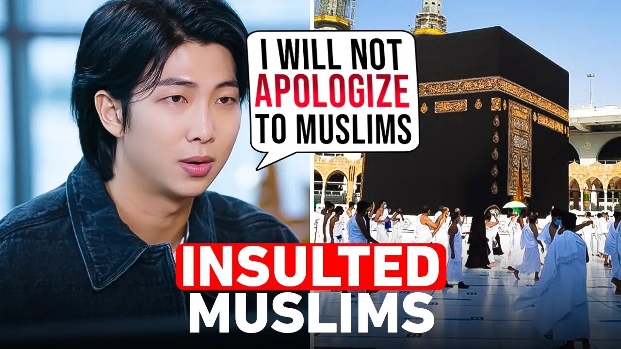 RM FROM BTS DISRESPECTS ISLAM AND REFUSES TO APOLOGIZE