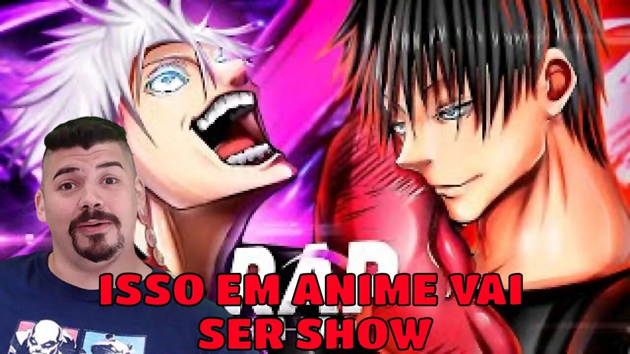 Quero ver isso em anime! REACT Infinito Fushiguro Toji vs Satoru Gojo - Kaito - MELHOR DO MUNDO