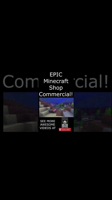 EPIC Commercial For A Minecraft Shop! #shorts