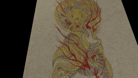 The Gold Dragon Design