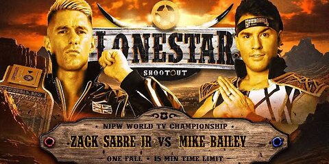 Zack Sabre Jr vs Mike Bailey Lonestar Shootout 2023 Highlights