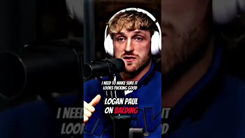 Logan Paul on balding