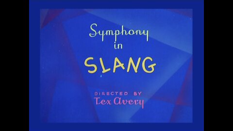 Symphony in Slang (1951)