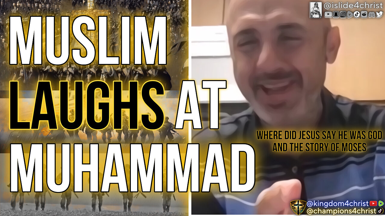 Muslims Ask where does JESUS say he's GOD & LAUGHS at Muhammads TEACHING!