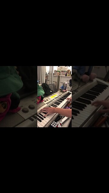 Megalovania on Piano... (Working on it) #undertale #megalovania #sans #shorts