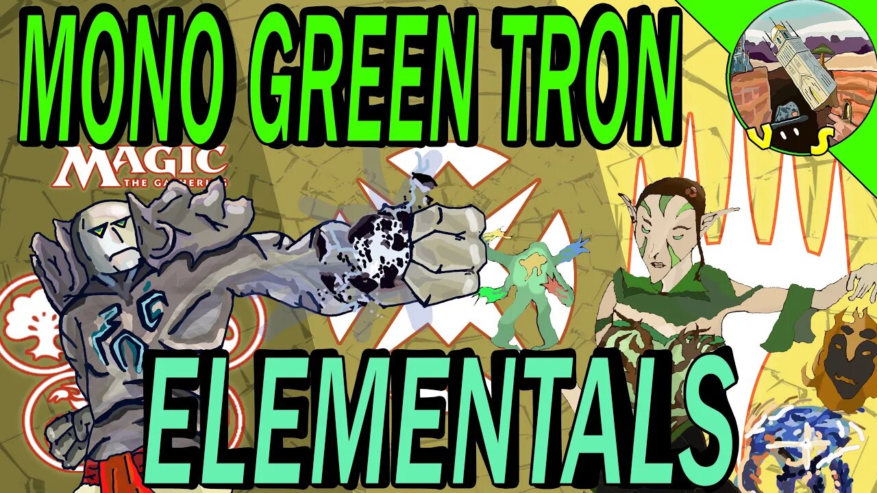 Mono Green Tron VS Elementals｜Nissa and Internet｜MTGO Modern League Match