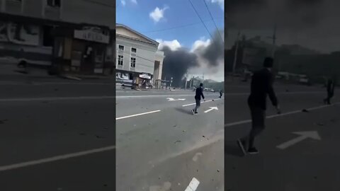 Reports say: Another target hit was in Vinnytsia, Ukraine