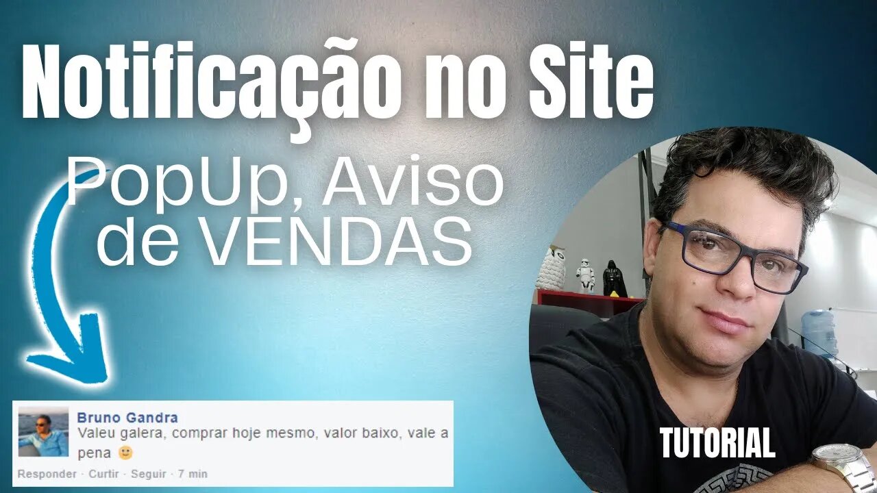 PopUp AVISO CLIENTE COMPRANDO, Visitando site, ecommerce do site, AVISOS NO SEU SITE,