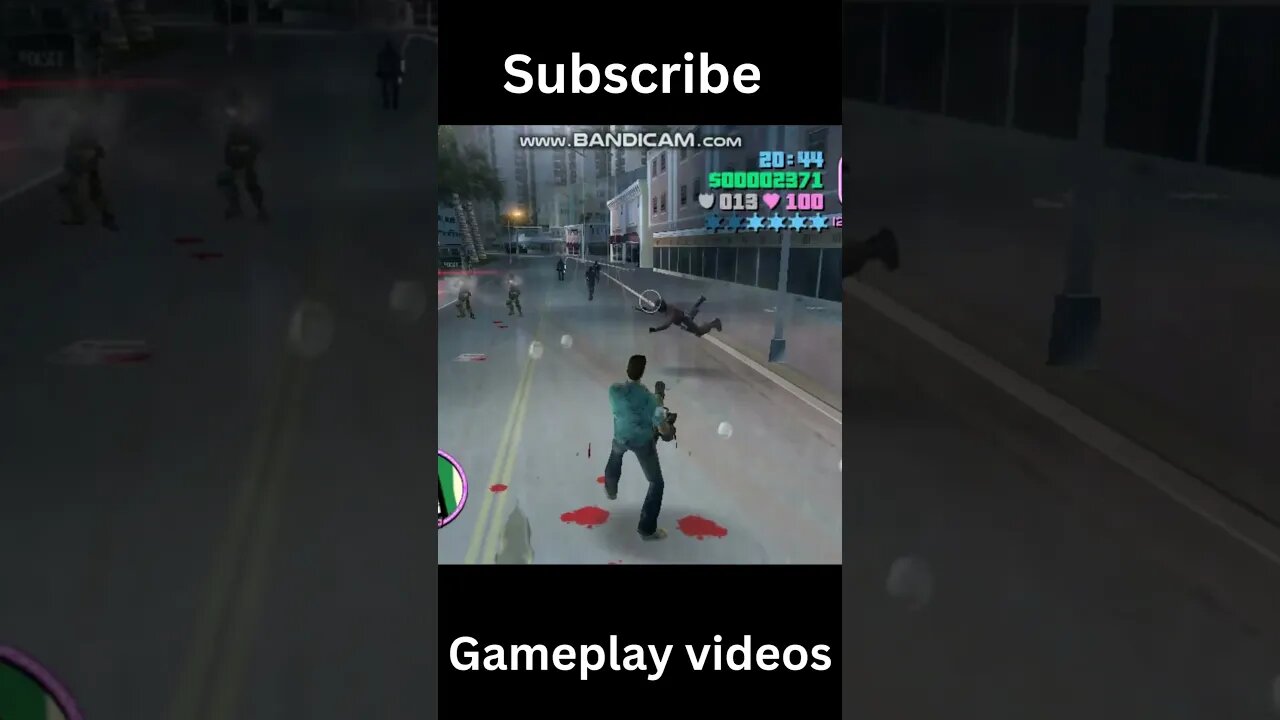 shooting #gtacinematics #vicecity #gtagameplay #gaming #gtavice #game #gtavicecity #gta5 #gameplay