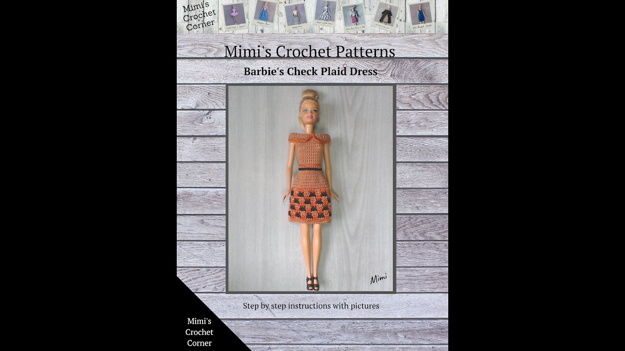Barbie Check Plaid Dress