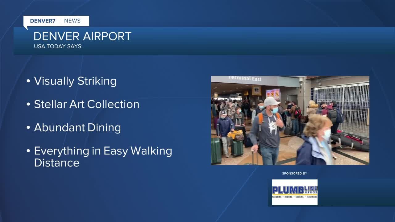 Den Airport honored as best in country by USA Today
