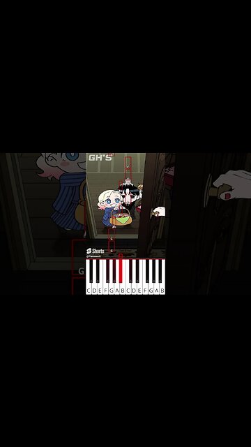 Give me candy (@GH.S) WEDNESDAY ANIMATION - Octave Piano Tutorial