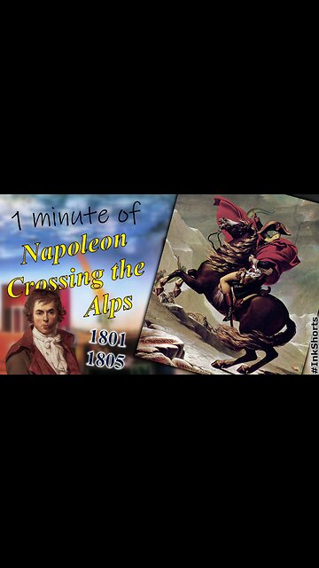 Gecko's Ink #Shorts - Napoleon Crossing the Alps