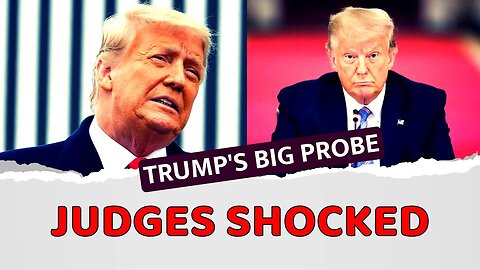 Trump's judges are just turning his back on him resulting in a very shocking announcement.