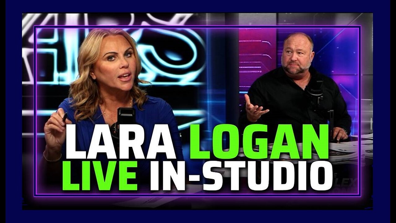 Lara Logan Joins Alex Jones Live In-Studio