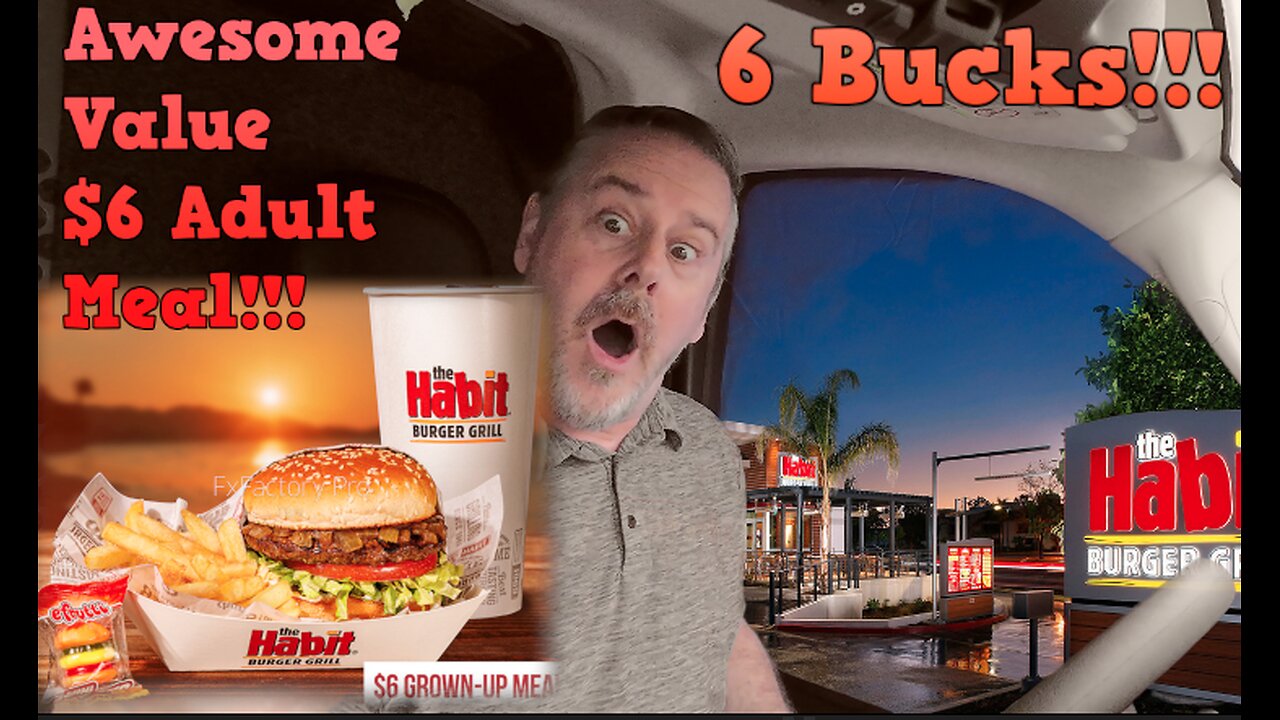 UNREAL! Burger, Fries and Drink at Habit Burger Grill for $6!!!