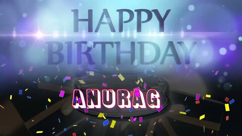 Wish you a very Happy Birthday Anurag from Birthday Bash