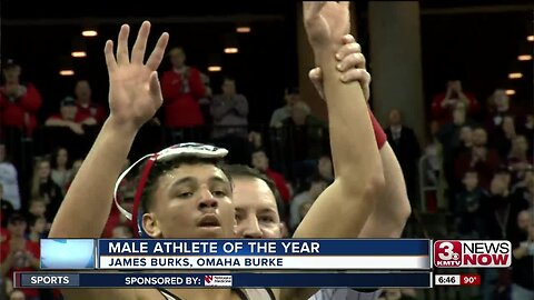 Male Athlete of the Year: James Burks