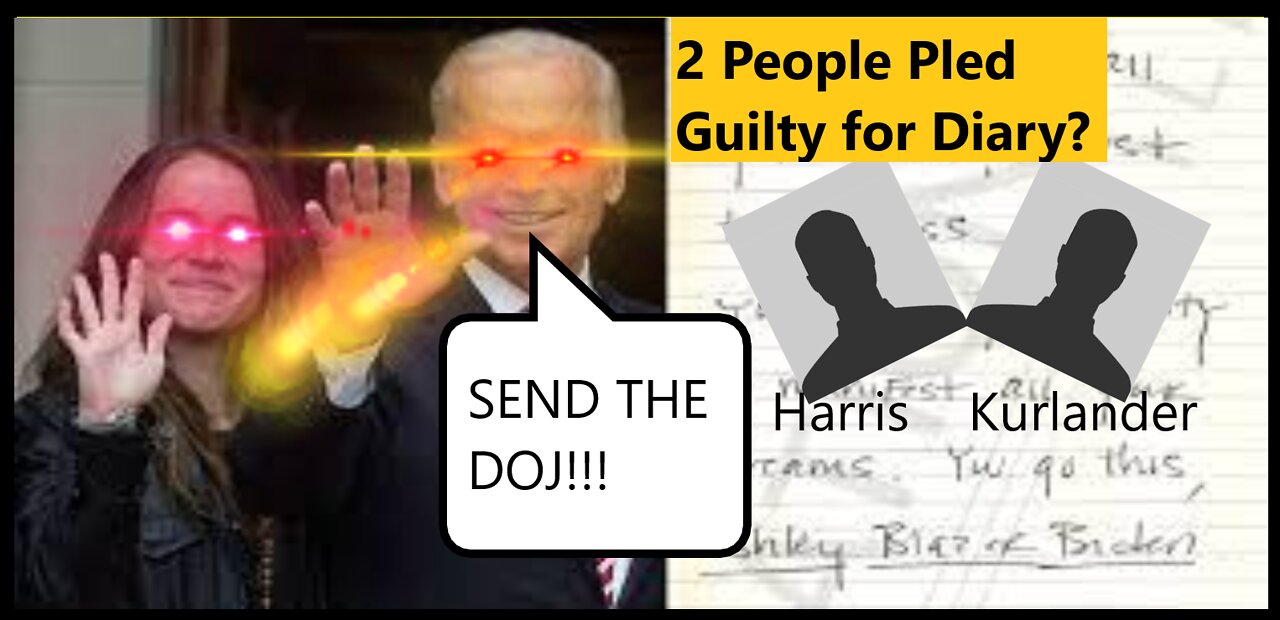 The Biden Diary Gets 2 People to Plead Guilty to “Stolen Diary” | DOJ is After Project Veritas