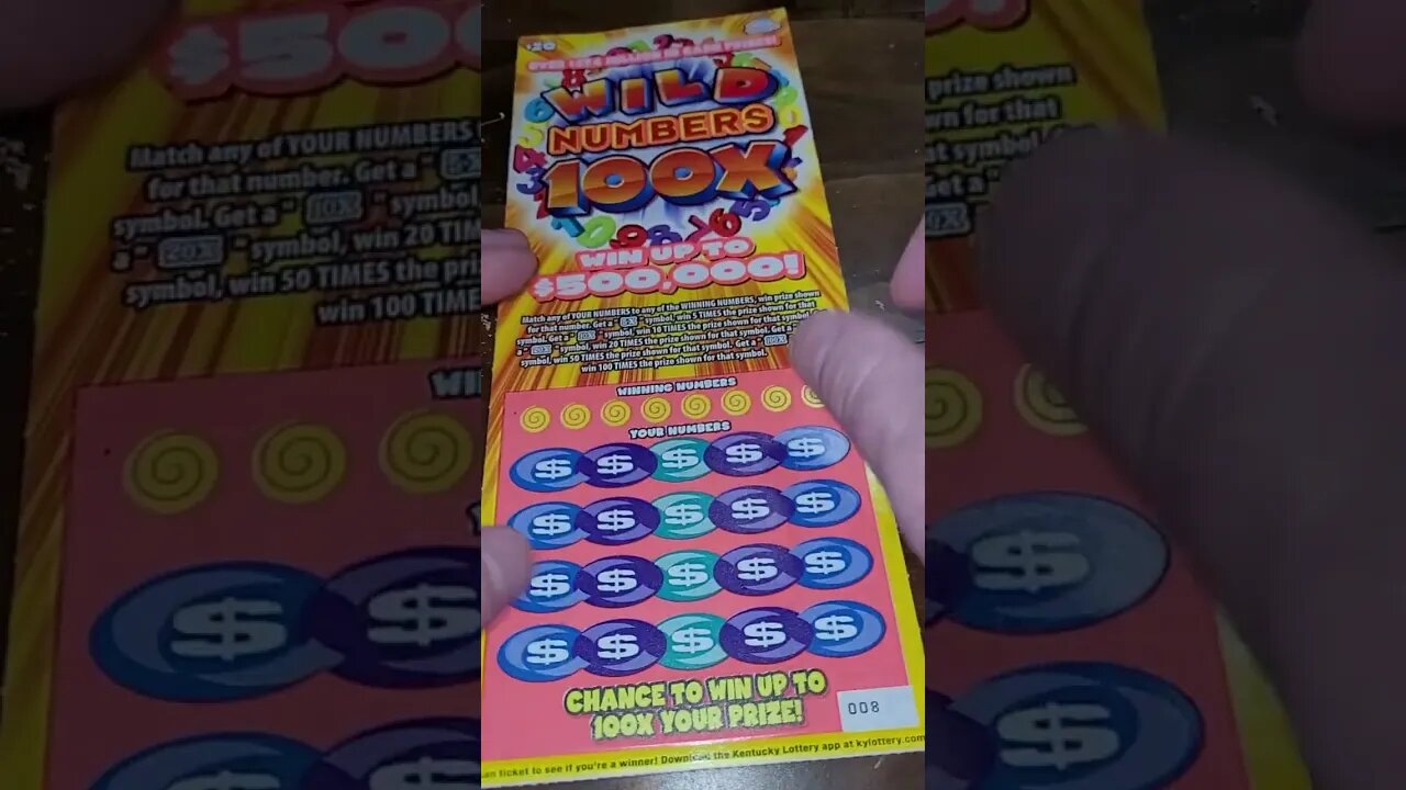 HUGE Lottery Winner 100X Scratch Off Tickets!