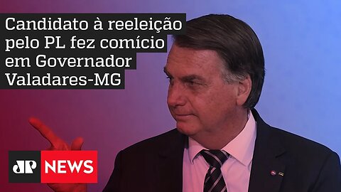 Bolsonaro enaltece economia brasileira: “Estamos diminuindo impostos e arrecadando mais”