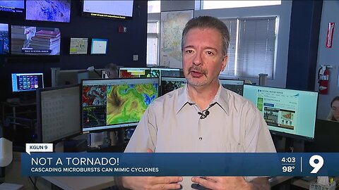 Expert: Showers were microbursts, not tornadoes