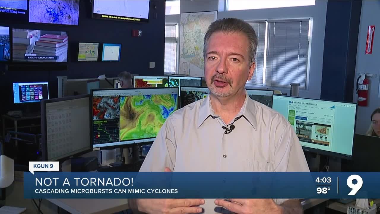 Expert: Showers were microbursts, not tornadoes