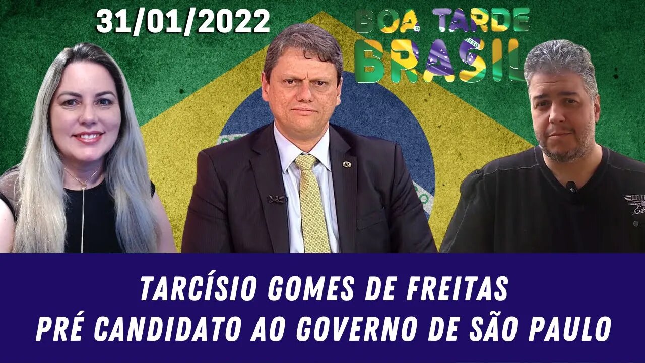 Tarcísio Gomes de Freitas, pré candidato ao governo de São Paulo