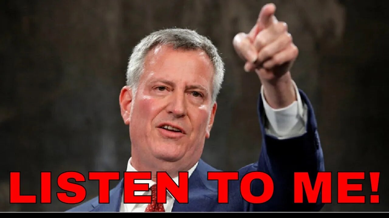 Vaccine mandates, racism & uprisings, courtesy of NYC Mayor Bill DeBlasio