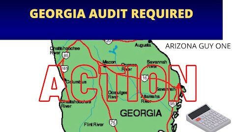 GEORGIA AUDIT REQUIRED NOW