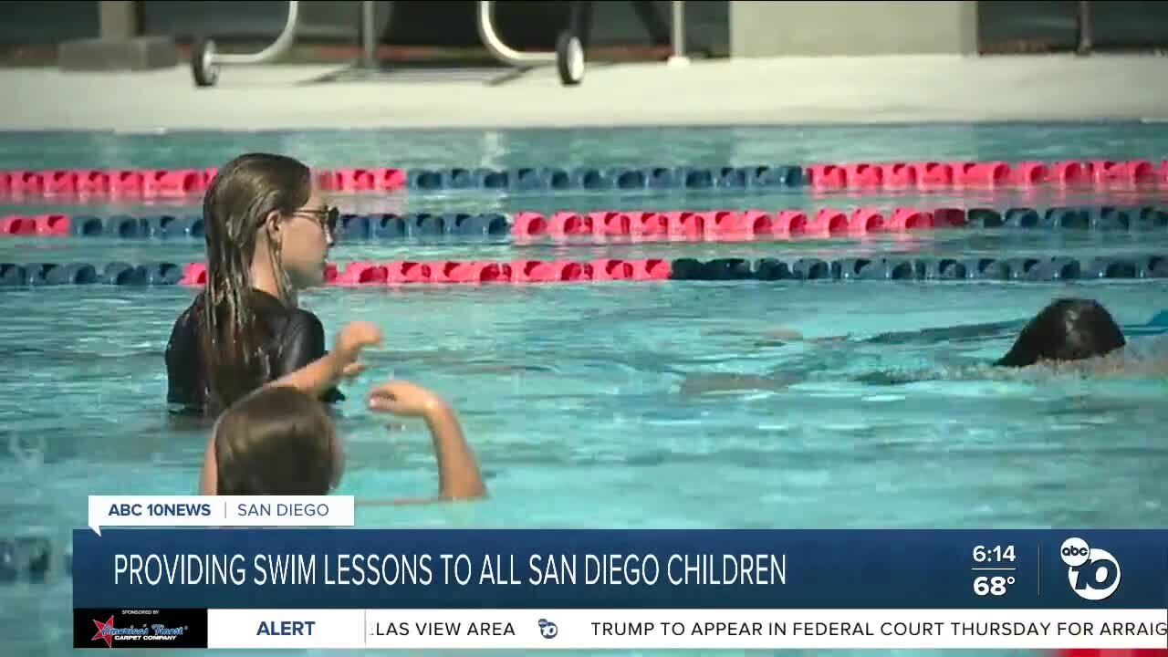 City offering discounted swimming lessons