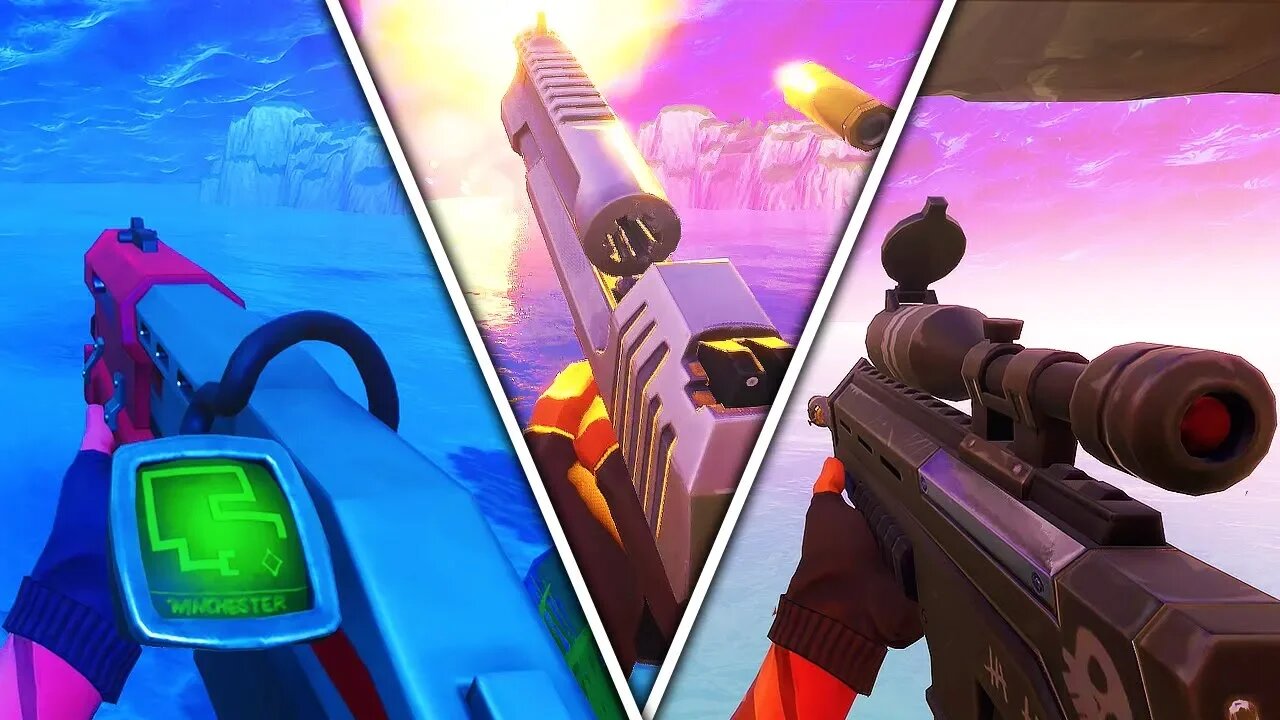 Every Gun in Fortnite in First Person Mode! ( Fortnite: Battle Royale First Person Mode Gameplay)