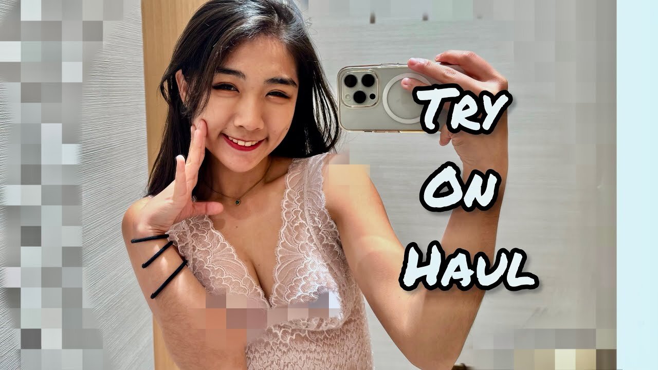 4K| Try on haul with bunnybrownie in Zimmerli of Switzerland