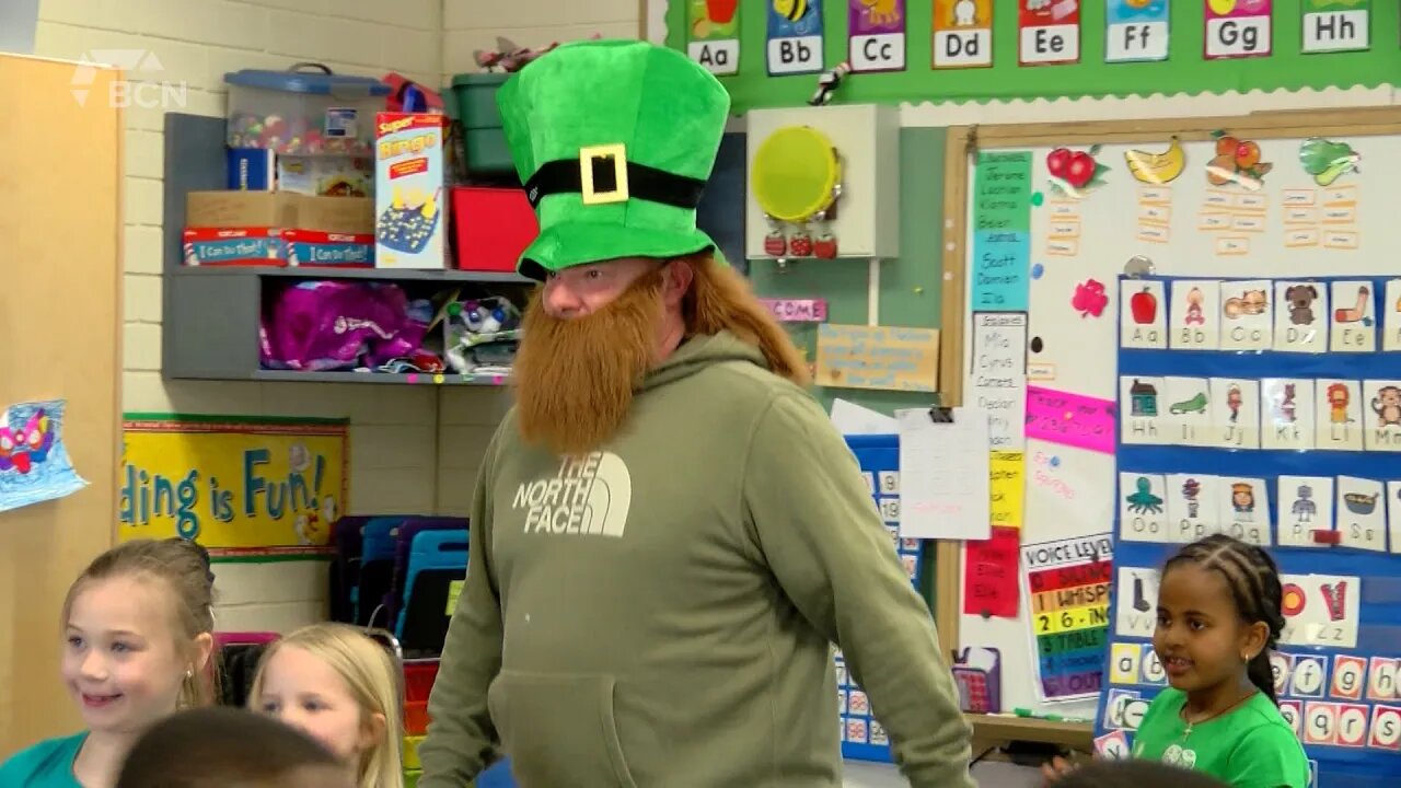 St. Patrick's Day Celebration At Local Lethbridge School - March 17, 2022 - Angela Stewart