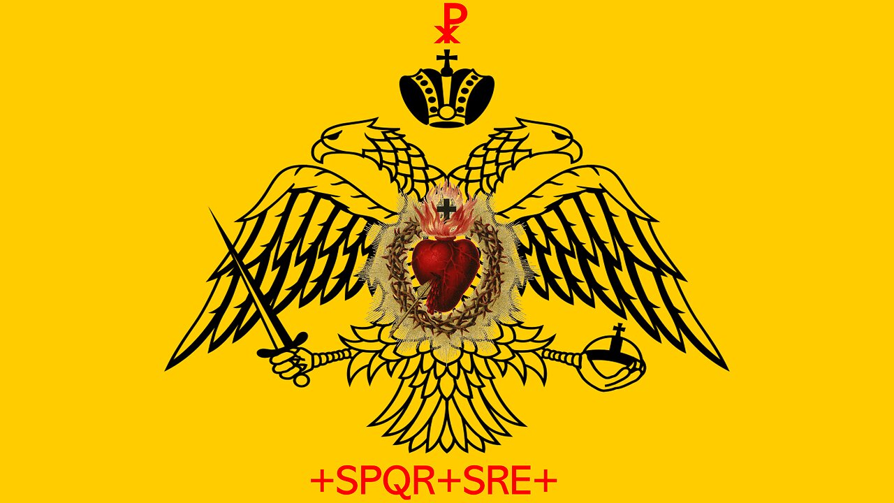 Imperium in honore SS. Cordis Iesu per mensem Iunii pro causa Unionis #ΧΡ #SPQR #SRE