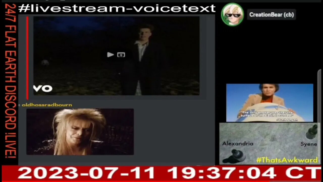 24/7 Flat Earth Discord Channel - Morthaus