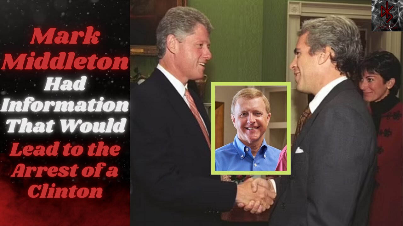 Former Epstein Booker For Bill Clinton At the White House Succumbs to Suspicious "Suicide"