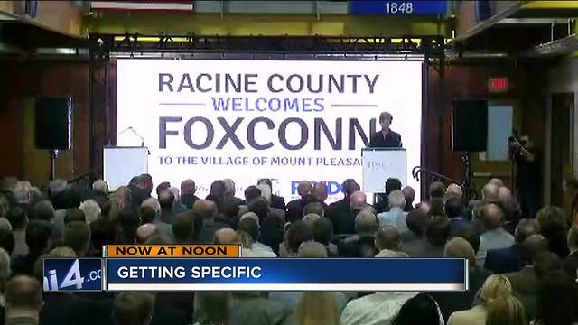 Foxconn announces Mount Pleasant location