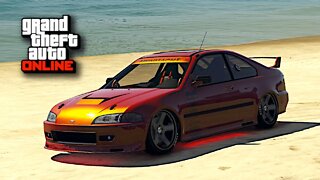 Dinka Kanjo SJ (Honda Civic) Customization & Test Drive | GTA Online