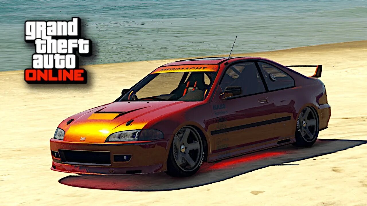 Dinka Kanjo SJ (Honda Civic) Customization & Test Drive | GTA Online